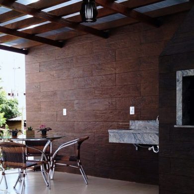 revestimiento Antic - Revestimientos decorativos de hormigón en acabado madera para paredes interiores y exteriores - Onua.es